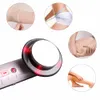 Face Care Devices 3 in 1 EMS Infrared Ultrasonic Body Massager Ultrasound Slimming V Beauty Health Electric Lifting Machine 230418