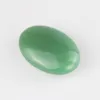 Figuras decorativas Green Aventurine Quartz Masaje caído Mineral Cristal Polido Pulido Pedra de palma para regalos de fiesta