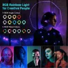 Flash Heads 6 pollici RGB Ring Light Influencer Lampada Marquee Mini LED Desktop Treppiede 16CM USB Video Trasmissione live Trucco P ography 231117