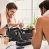 Bolsas de cosméticos casos de homens necessários para pendurar sacos de maquiagem Oxford Travel Organizer sacos de cosméticos para mulheres necessidades comprovam bolsa de higiene pessoal 230418