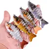 Fiske Wobbler LifeLike 6/7 Segment Swimbait Crankbait Hard Bait Slow 10cm 17G 15G ISCA Artificial Lures Fishing Tackle Fishing Fishing Lures