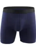 Underbyxor 2st/Lotcotton Men's trosor underkläder Boxershortslong Ben Comfort European och American Sports Plus5xl