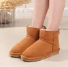 2023 Fashion Snow Boots Tazz Kaptaki Australian Classic Ultra Mini Designer Tasman Slipper Dealworld Bot Winter Wool Booties Właściwy Logo Rozmiar 34-44