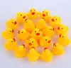 Fashion Bath Water Duck Toy Baby Small DuckToy Mini Yellow Rubber Ducks Children Swimming Beach Gifts 460Q