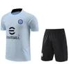 2022 2023 inter TRACKSUIT milans jerseys LAUTARO chandal futbol voetbal MILANO Trainingspak 22/23 milans camiseta DE FOOT inter Korte mouwen Sportkleding 666