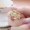 Trouwringen Band Ring Gouden Zon Merk Europa Stijl Fijne Jewerly Voor Vrouwen Mannen Gift In 925 Sterling Zilver 231117