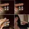 Dangle Lustre Mode Blanc Perle Boucles D'oreilles Pour Femmes Brillant Strass Boucle D'oreille De Mariage De Fiançailles Bijoux Dr Dhgarden Otmbi