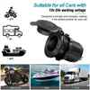 2023 CAR Sigarettenaansteker Socket 12V-24V Waterdichte plug Power Outlet Adapter voor Marine Boat Motorcycle Truck RV ATV met draad