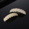 mouth Grillz Dental Zircon Braces Vampire Teeth Hip Hop Personality Fangs Gold Sier Women Men Jewelry