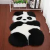 Tapijt Wolachtig Panda Koala Dierenvorm Tapijt Mat Matras Woonkamer Slaapkamer Bankmat Kunstmatig pluizig tapijt Vloerbedekking 231117