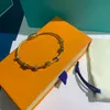 Luxurys Designer Uomo e Donna Bracciale con perline rotonde Micro-Set Corda lucida Catena Personalità Accessori per gioielli Bracciali Stile classico buono bello carino