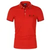 S-4xl Bestseller Nowa koszula polo Men Men krótkie rękawowe koszule Casual Shirts Mans Solid Classic T Shirt