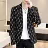 Designer Fashion Homme Costume Blazer Vestes Manteaux Pour Hommes Styliste Lettre Broderie À Manches Longues Casual Party Costumes De Mariage Blazers À Capuche