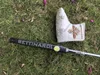 클럽 헤드 골프 훈련 에이즈 골프 클럽 Bettinardi Queen B#12 Matte Black Limited Edition Golf Putter 333435 인치 스틸 샤프트 헤드 커버 230418
