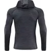 Diseñador de lujo Chaopai Clásico Primavera y otoño Nueva moda para hombres Secado rápido Deportes Correr Atmósfera Estilo Cardigan Sudadera con capucha Camisa de entrenamiento