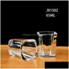 Vinglas med transparenta vinglas Cup Creative Spirits Winer Glass Party Drinking Charming Bottom Cups Home Supplies Drinkware Dro Dhux8
