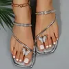 Hausschuhe 2023 Damen Slide Metall Schmetterling Wasser Diamant Dekorative Flache Sandalen Charming Sommer Outdoor Strand Damen Sexy Fashion Slide 231118