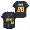 Moive Gigawatts 88 McFly Baseball Jerseys RETOUR VERS LE FUTUR Team Black University Pur Cotton College Cooperstown Vintage Cool Base Retraite Tous Cousu Sport Hommes