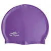 Swimming caps New Women Men Waterproof Flexible Silicone Gel Ear Long Hair Protection Swim Pool Swimming Cap Hat Cover for Adult Children Kids P230418