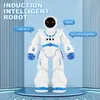 RC Robot RC Robot est Télécommande Robot 822 Smart Walk Chant Danse Action Figure Geste Capteur Jouets Cadeau pour Enfants 231117