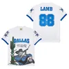 Moive Football MERK X Jerseys AMERICAS TEAM 88 Lamb CAMP CRYSTAL LAKE JASON ZWART Voorhees PIRATE IN TAMPA Bay ROOD 12 Bray WAAROM ZO ERNSTIG JOKER PAARS Joker