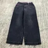 Jeans Femme Nouveau graphique broderie Baggy jean hommes vêtements haut Streetwear Vintage jean ample pour hommes pantalon droit décontracté femmes ins T231118