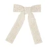 Copricapo Accessori per capelli Perle Fiocchi per capelli in cristallo Barrette Bianco Nero Vintage Perla Forcina Elegante fermaglio per capelli di lusso Accessori per capelli da sposa 231118