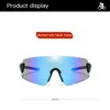 Skibrille Fahrrad Sonnenbrille MTB Echtfilm Farblinse Sportbrille Schutzbrille Mountainbike für Damen und Herren 231117