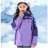 Chaquetas de caza para niños de invierno 3 en 1 para exteriores 110-160, forro polar desmontable para niños, abrigo cálido para acampar, senderismo, escalada, esquí, días fríos