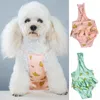 Vêtements pour chiens Pantalons physiologiques pour animaux de compagnie Banana Print Cat Bretelles Fournitures pour petits chiens