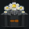 Headlamps 5 LED strong headlights super bright USB charging builtin battery outdoor night fishing 231117