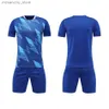 Colecionável adulto criança camisa de futebol personalizado uniforme de futebol camisas homens futsal kit de roupas esportivas mulheres treinamento treino esporte suor terno q231118