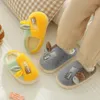 Pantofole in cotone caldo per 3-8 anni Bambini Ragazzi Ragazze Autunno Inverno Casa Peluche Simpatico cartone animato Scarpe basse con pavimento in legno per interni 231117