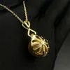 High Quality Pendant Solid Gold Seawater Pearl With Natural Diamond Necklace Women Fine Jewelry