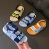 Sandalen kinderen sandalen jongens zomer open teen meisjes baby soft bodem strandschoenen 230417