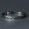 Bracelet torsadé Dragon motif soins sains aimant magnétique Bracelet pour femmes puissance thérapie aimants Bracelets Bracelets hommes