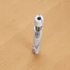 80x9mmms Metal Cigarettrör med våren US Dollar Wood Color Mini Smoking Pipes
