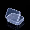 Mini Boxes Rectangle Plastic Storage Box Practical Frosted Translucent Toolbox Bead Jewelry Case Display Organizer Container