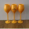 ワイングラス6pcs veuve yellow label polycot clicquotシャンパンフルートクーペwisky cups6361734ドロップデリバリーホームガーデンキットkitc dhzcp