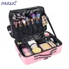 Sacs à cosmétiques Cas Femmes mise à niveau sac cosmétique de haute qualité professionnel beauté maquillage organisateur Bolso Mujer grande capacité voyage brosse maquillage boîte 231118