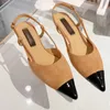 2023 Womens Shoes Dress Shoe Heels Sandals Sneakers Party Boots Top Designer High Heel Ballet Luxury Red Leather Flat Ladies Work Wedding 35-40 Heatshoes With Box -K329