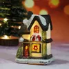 Christmas Decorations Brightness LED Light Up Small Village House Scene Decor Ornament Tree Pendant Decoration Gifts Ornaments 231117