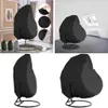 Chair Covers Egg Chair Cover Furniture Protector Against Rust Durable Anti-UV Windproof Hanging Swing for Garden Families Friends 231117