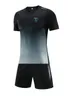 Tute da uomo San Jose Earthquakes tuta estiva a maniche corte per il tempo libero tuta sportiva da allenamento outdoor T-shirt da jogging per il tempo libero camicia sportiva a maniche corte