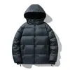 Parkas en duvet pour hommes, veste chaude à capuche, manteau imperméable, épais, coupe-vent, léger, de haute qualité, Slim, 231117