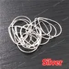 50st/parti 20x15/22x30mm 6 färger pläterade Drop Copper Ring för örhängen Fynd Earwire smycken Charms Smycken Makande tillbehör Jycken Makingjewelry Fynd