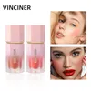 8 colors Liquid Blush Cheek Rouge Smooth Brighten Skin Multi-use Natural Cheek Tint Blusher Highlighter Face Makeup Cosmetics