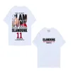 Męskie tshirts anime slam dunk men sport sakuragi hanamichi kaede rukawa tee ponadwymiarowa japońska manga unisex krótkie rękawy 230418