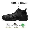 Foamposite One Outdoor Men buty do koszykówki Penny Hardaway Antracyt czarny paranorman cdg czarny biały metalowoczerwono -rozbite backboard trenerów męskich trampki