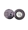 Hygrometer Mini Thermometer Fridge Portable Digital Thermometer Acrylic Round Hygrometer Humidity Monitor Meter Detector LSK347